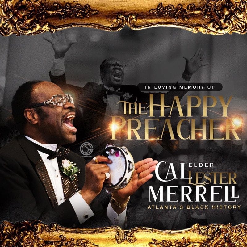 The man known as the Happy Preacher will be remembered in a memorial service