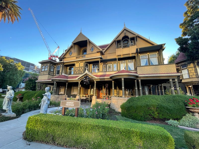 The Winchester Mystery House in San Jose.