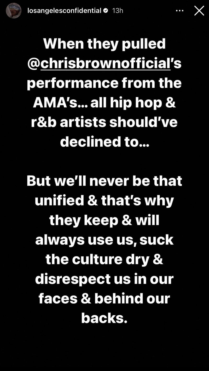 The Game's IG story