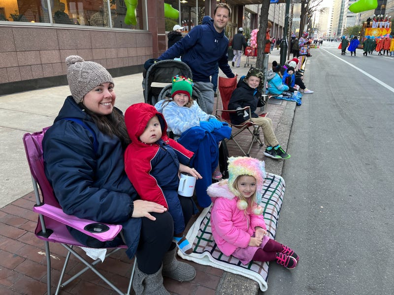 The Worthingtons have come from South Jersey to see the parade in person for six years now.