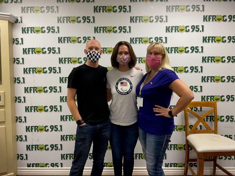 Andrew and Samantha Bosco with K-Frog's Pepper