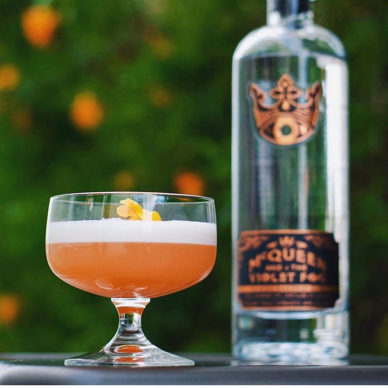 mcqueen violet fog gin