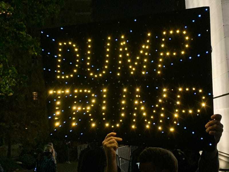 Dump Trump Sign