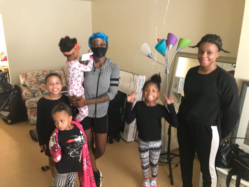Ricci Rawls and her children