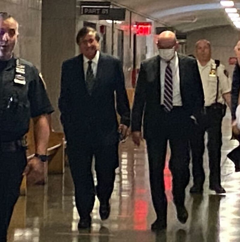 Allen Weisselberg in court on Friday
