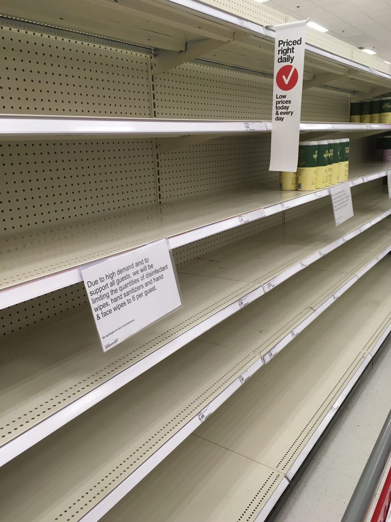 Empty Target aisles