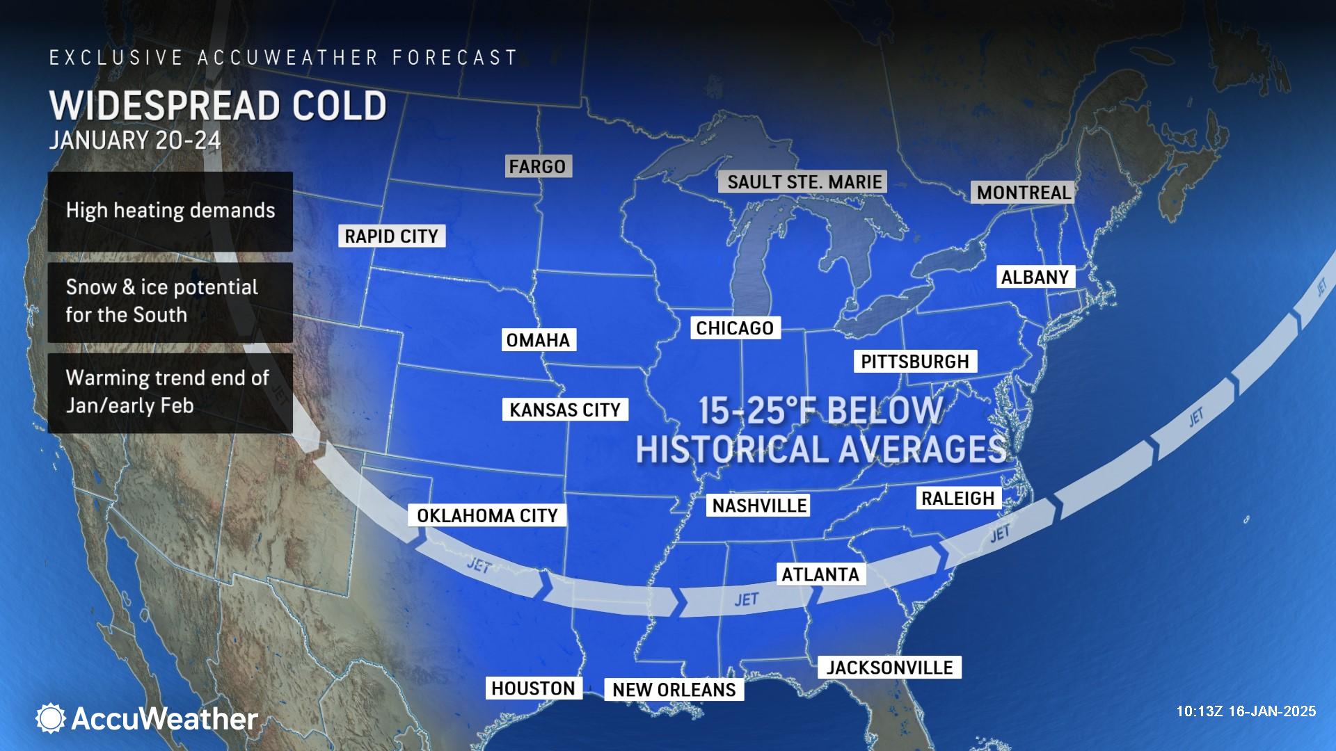 Coldest air mass of the season' coming to NYC next week