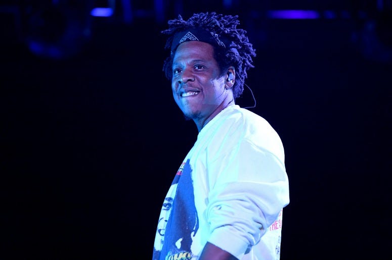 Jay-Z performs onstage at SOMETHING IN THE WATER