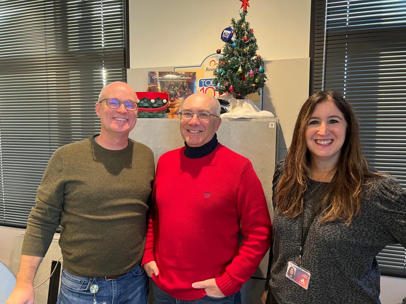John Patti visits Greg and Gina in studio