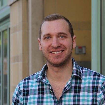 Host Jonathan Peterlin of Overtime with Jonathan Peterlin