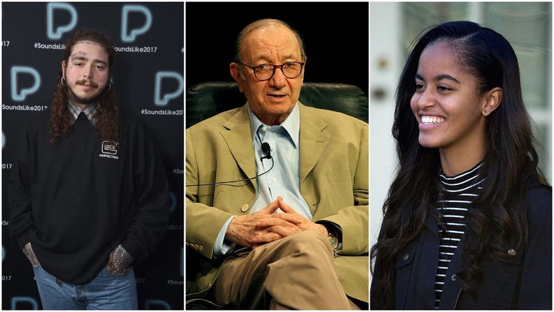 Post Malone, Neil Simon, Malia Obama