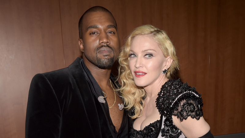 Kanye West and Madonna