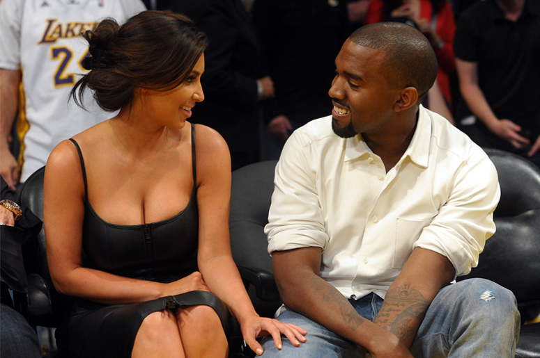 Kim Kardashian and Kayne West