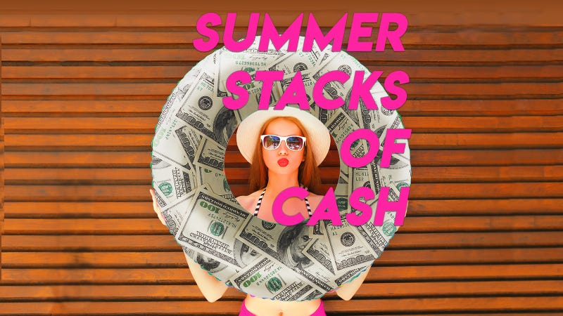 Summer Stacks of Cash on 105.1 The Buzz