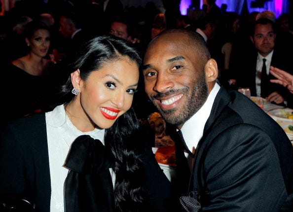 Vanessa and Kobe Bryant