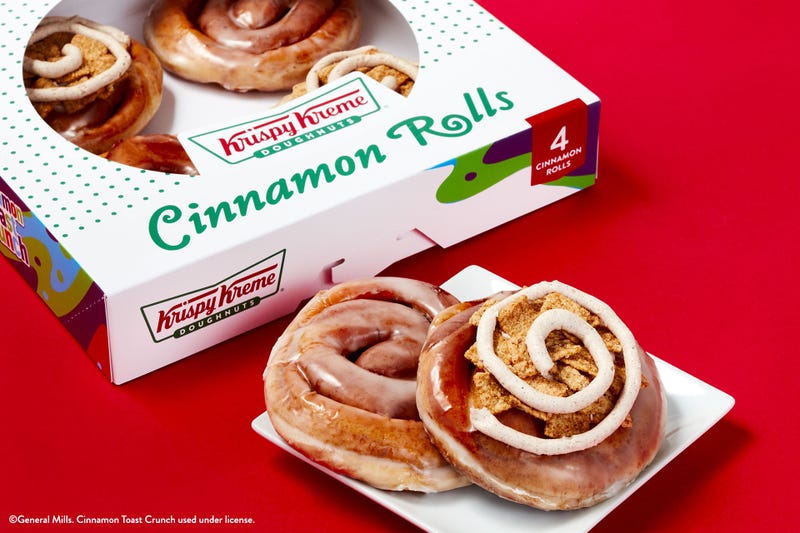 Krispy Kreme Cinnamon Rolls