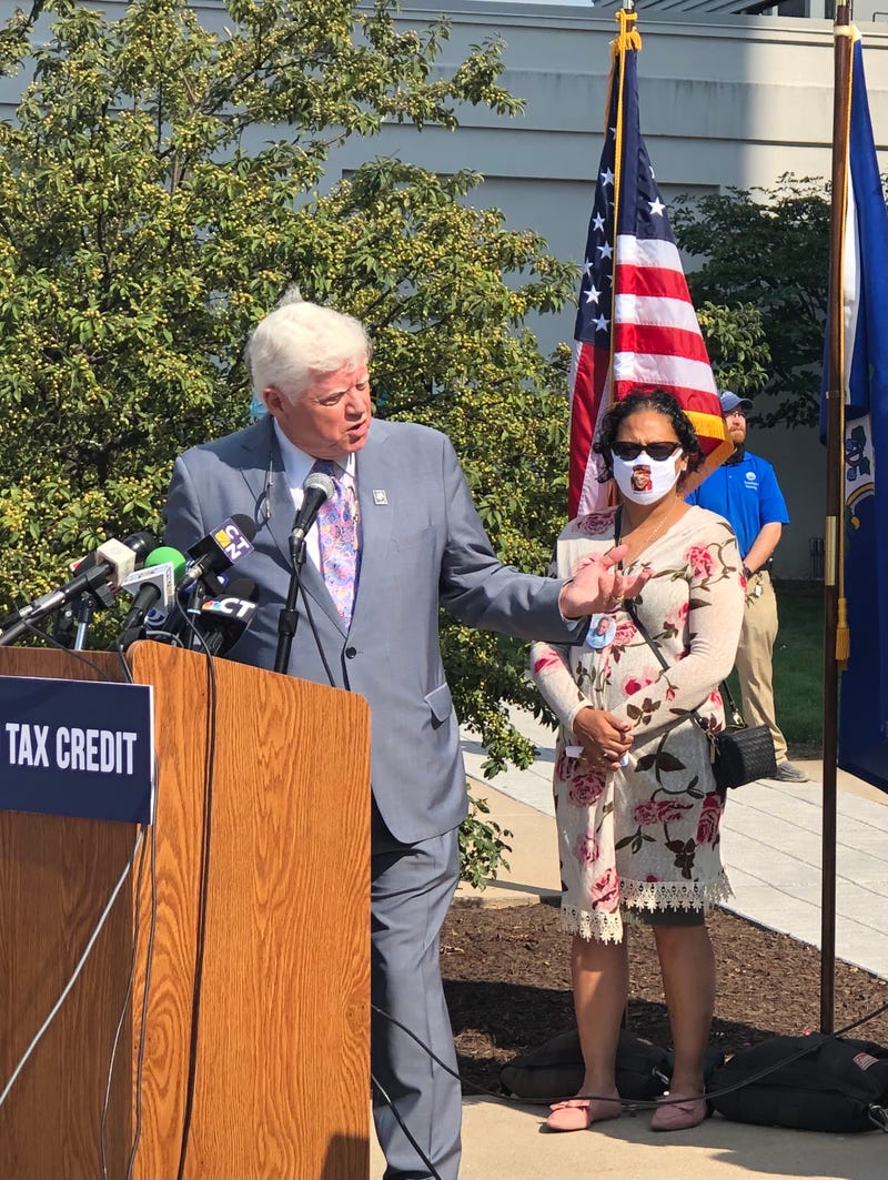 Rep. John Larson (D-CT) in East Hartford, 9/9/21