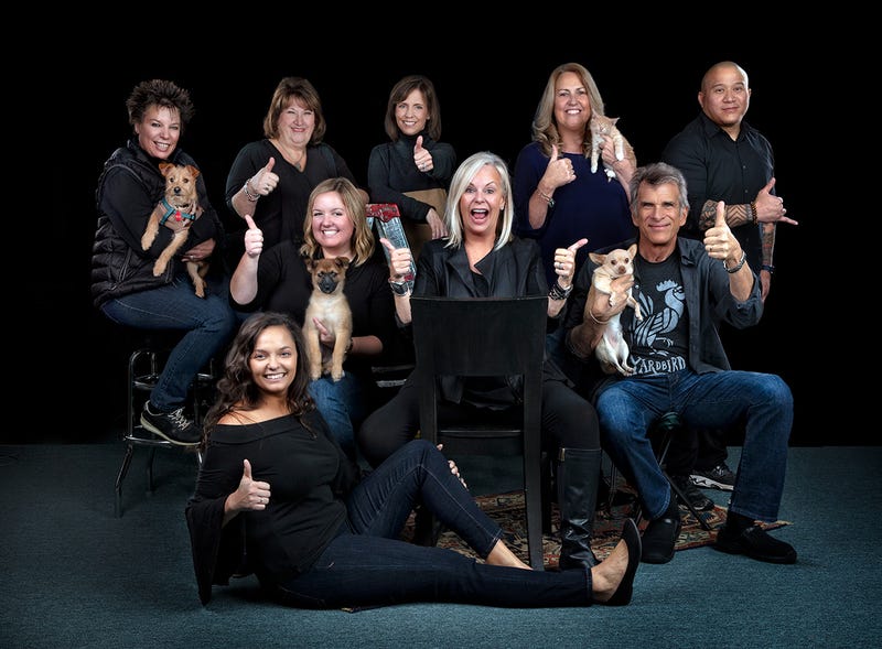 The Show Your Soft Side Team including Founders Sande Riesett and Caroline Griffin