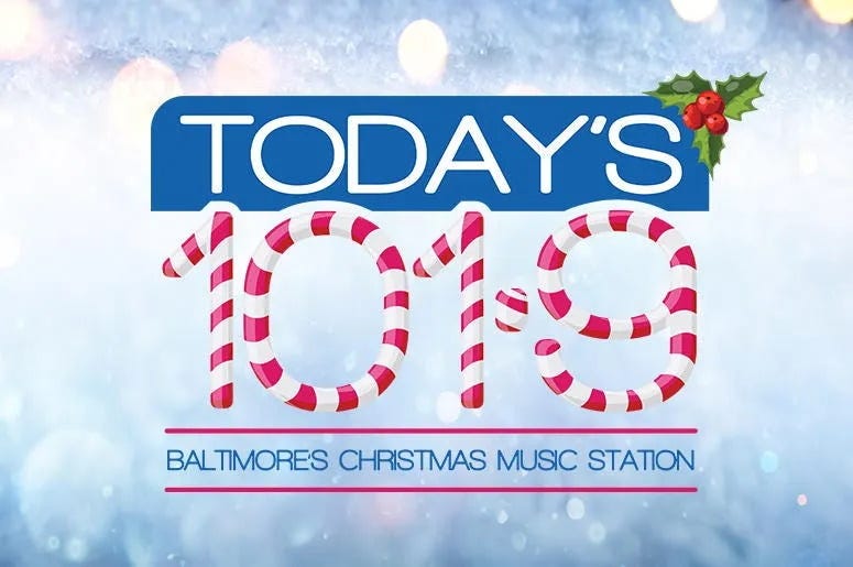 Today's 101.9 Holiday logo