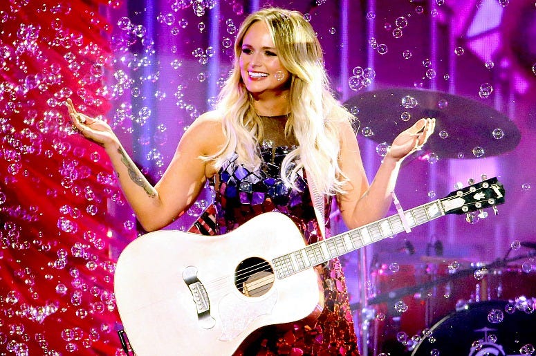 Miranda Lambert performs onstage during the 53rd annual CMA Awards