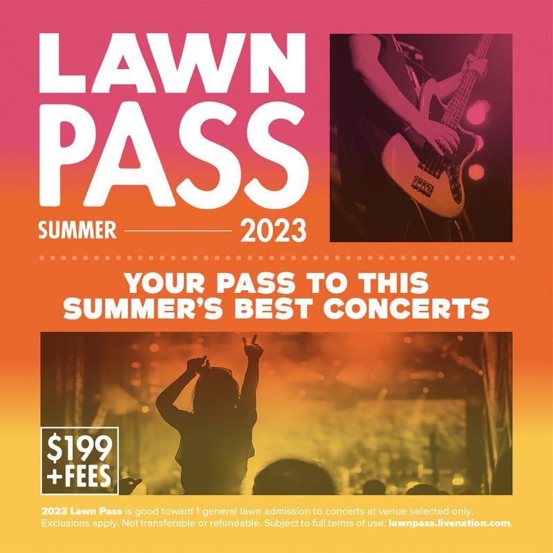 Live Nation's Lawn Pass 2023