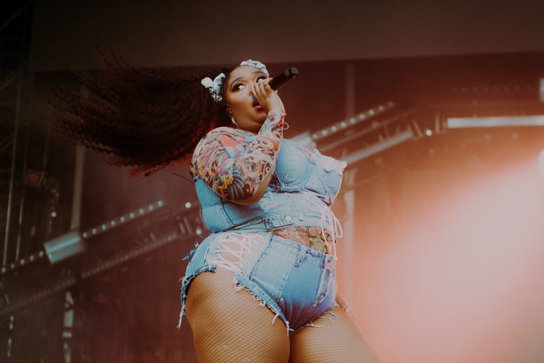Lizzo performs at 'Made In America.'