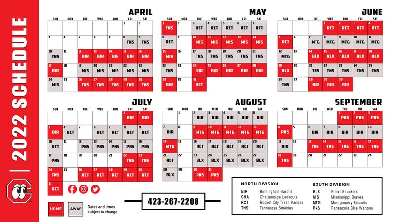 Chattanooga Lookouts v Birmingham Barons, Sunday 29th May 2022