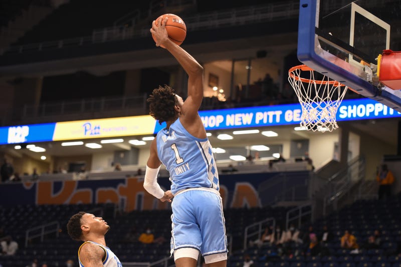 UNC dunk at Pitt