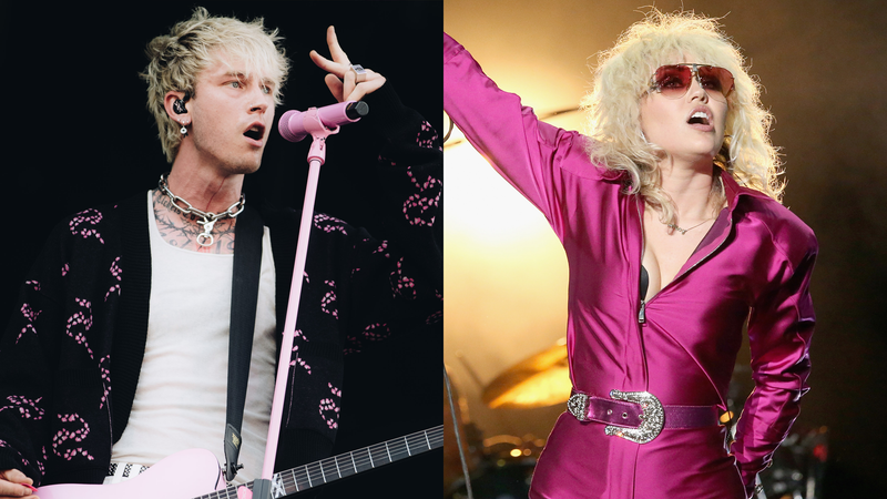 Machine Gun Kelly and Miley Cyrus