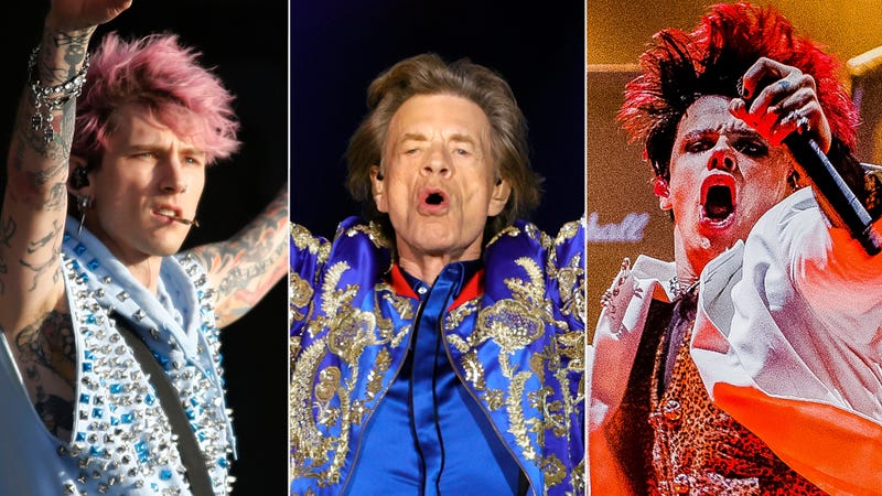 Machine Gun Kelly, Mick Jagger, Yungblud