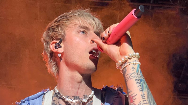 Machine Gun Kelly in NYC