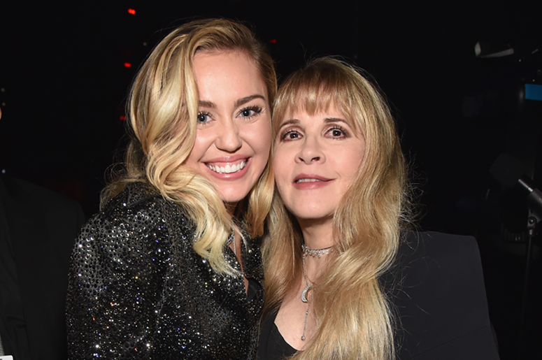 Miley Cyrus and Stevie Nicks