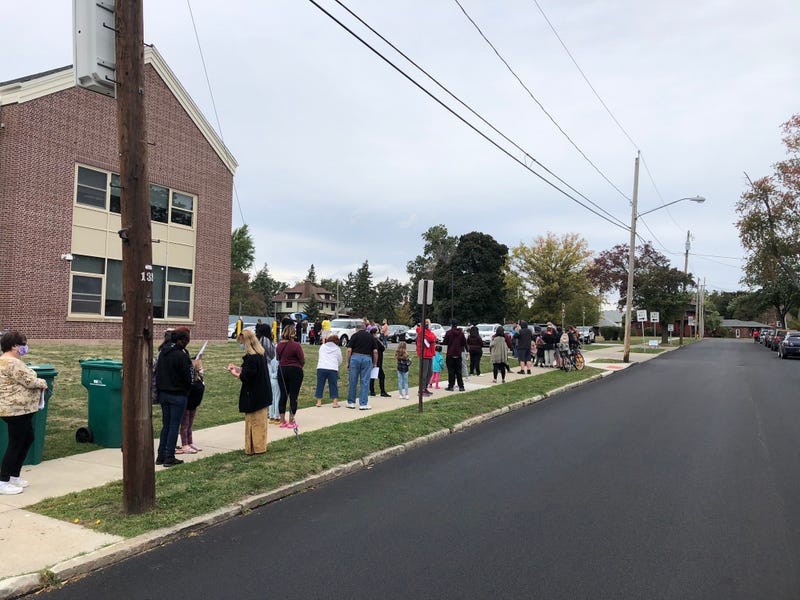 The Maple Avenue Elementary community gets tested for coronavirus after a possible outbreak. September 29, 2020