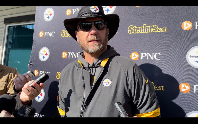 Matt Canada at podium'