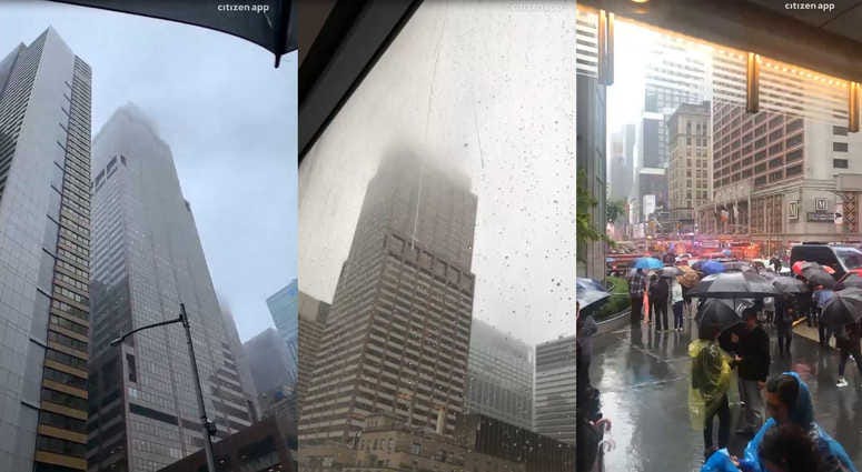 helicopter crash in Midtown, Manhattan