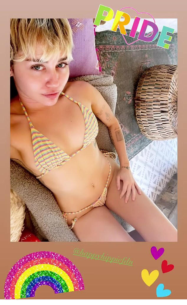 Miley Cyrus IG story