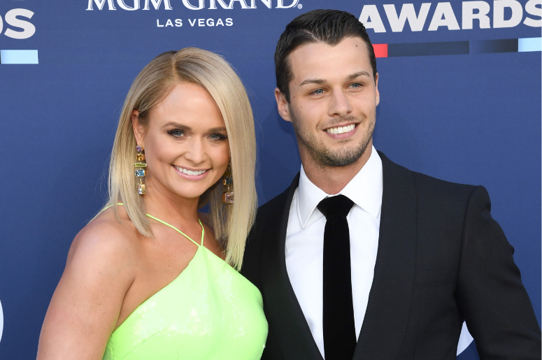 Miranda Lambert and Brendan McLoughlin attend the 54th Academy Of Country Music Awards at MGM Grand Garden Arena on April 07, 2019 in Las Vegas, Nevada