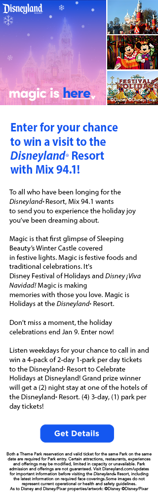 KMXB Disneyland Holidays