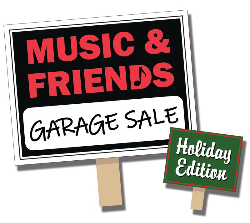 Music And Friends Garage Sale