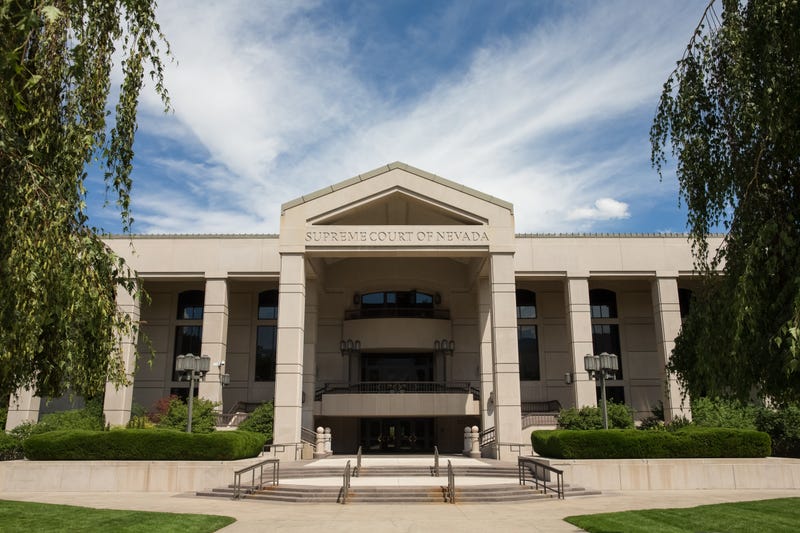 The Nevada Supreme Court building in Carson City