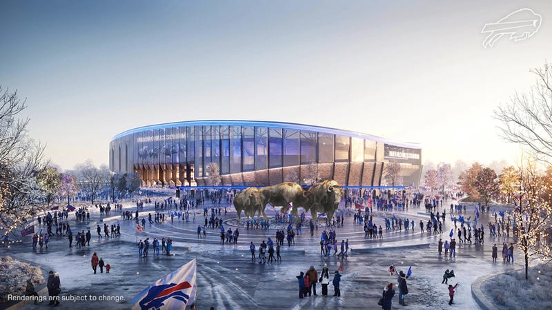 New Buffalo Bills stadium rendering