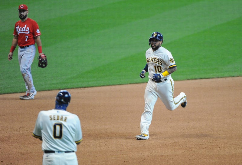 Omar Narvaez, Milwaukee Brewers