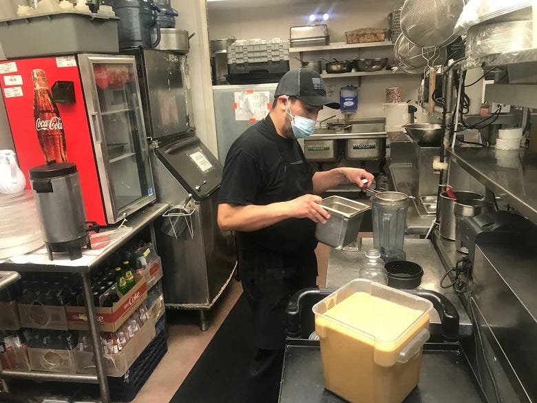Chef Octavio Gomez, Mezcal