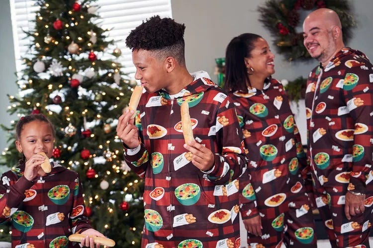 Olive Garden pajamas