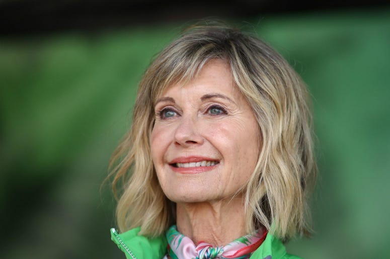 Olivia Newton-John during the annual Wellness Walk and Research Run