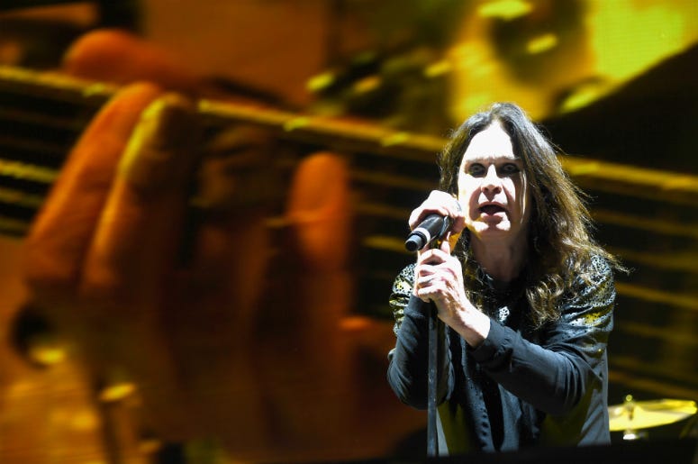 Ozzy Osbourne of Black Sabbath performs at Ozzfest 2016