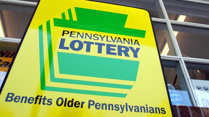 Pennsylvania Lottery Sign