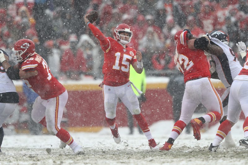 The Chiefs won in the snow in Week 15.