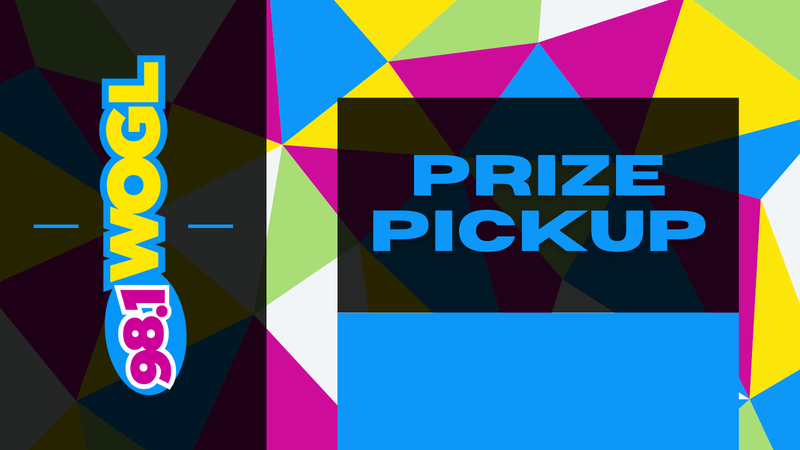 98.1 WOGL Prize Pickup