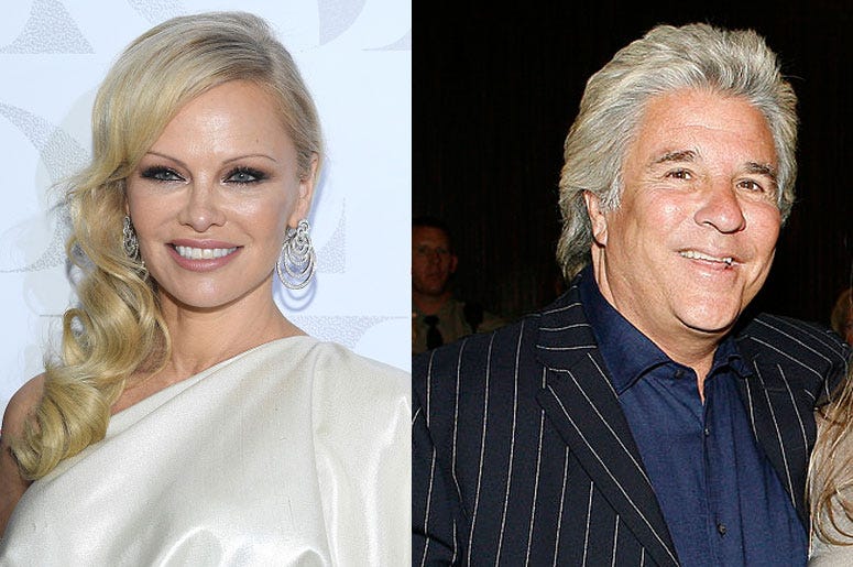 Pamela Anderson and Jon Peters